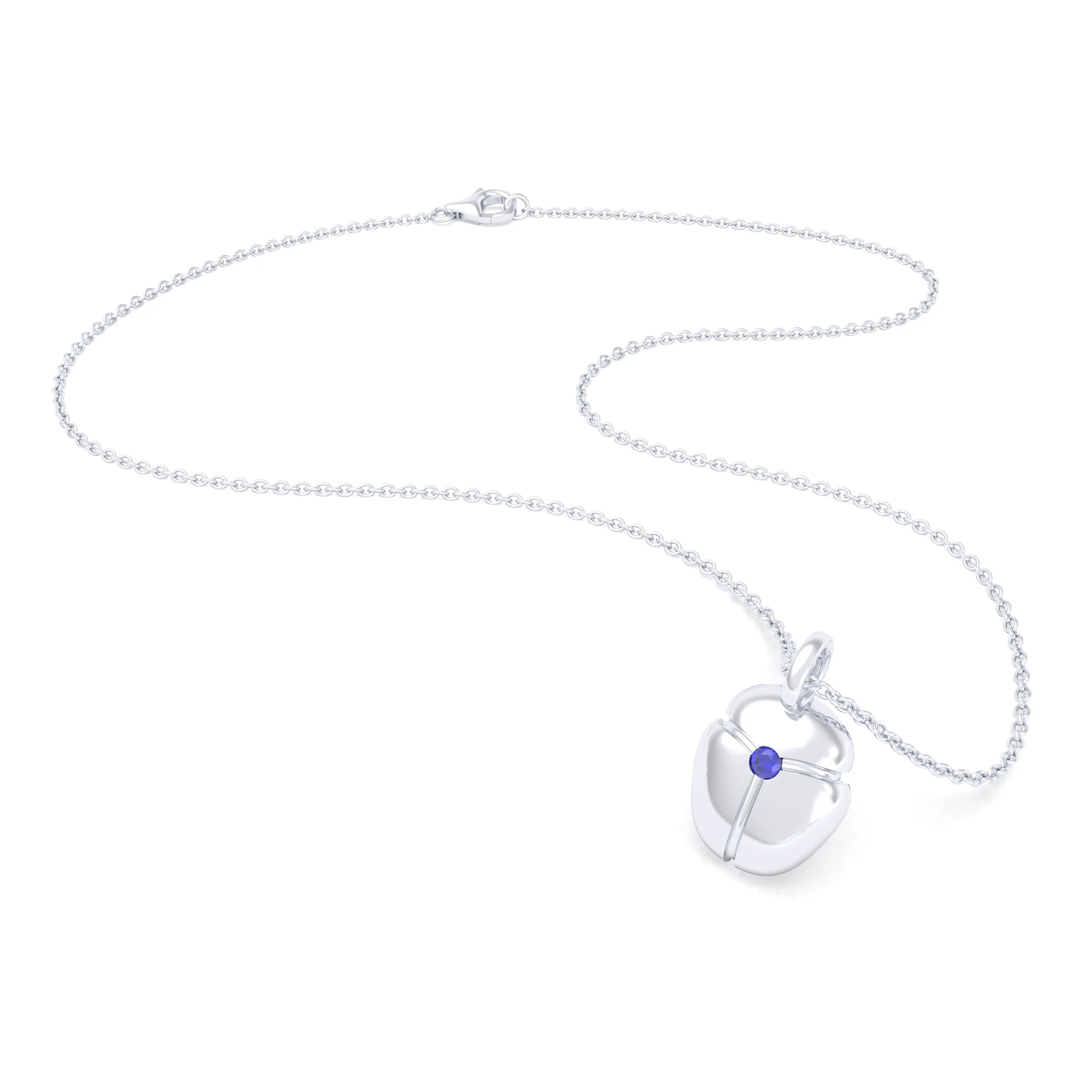 Collier Scarabée en argent et pierre sur mesure