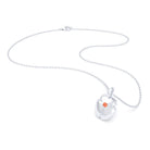Collier Scarabée en argent et pierre sur mesure