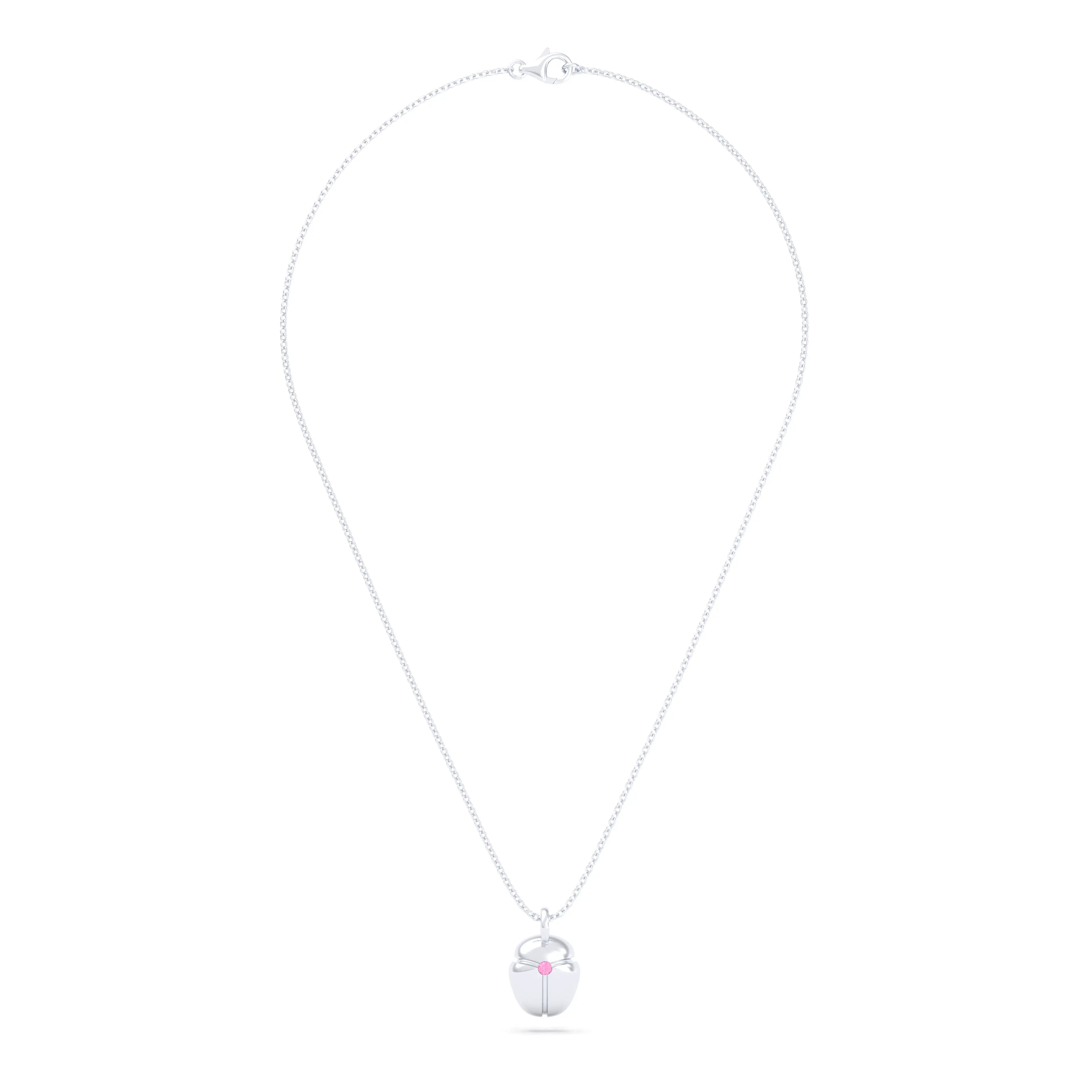 Collier Scarabée en argent et pierre sur mesure