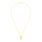 Collier Scarabée en or jaune 18 carats, pierre précieuse au choix