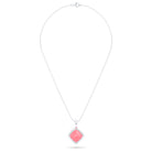 Collier Solène en argent 950, pendentif pierre fine taille pain de sucre