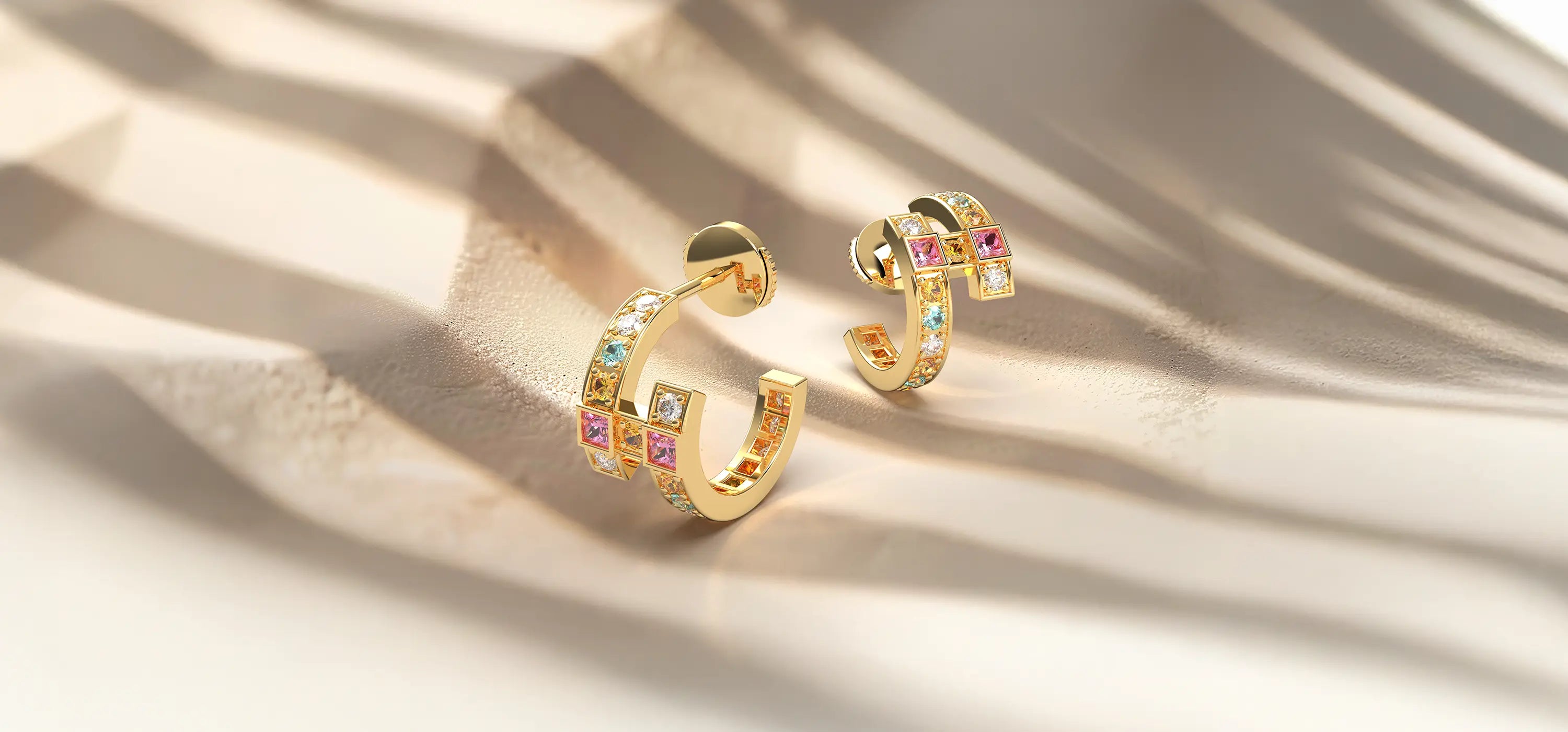 Header collection boucles d'oreilles joaillerie