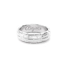 Bague Brick en or blanc