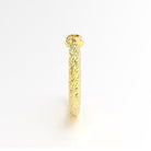  Bague santorin or jaune et saphir jaune